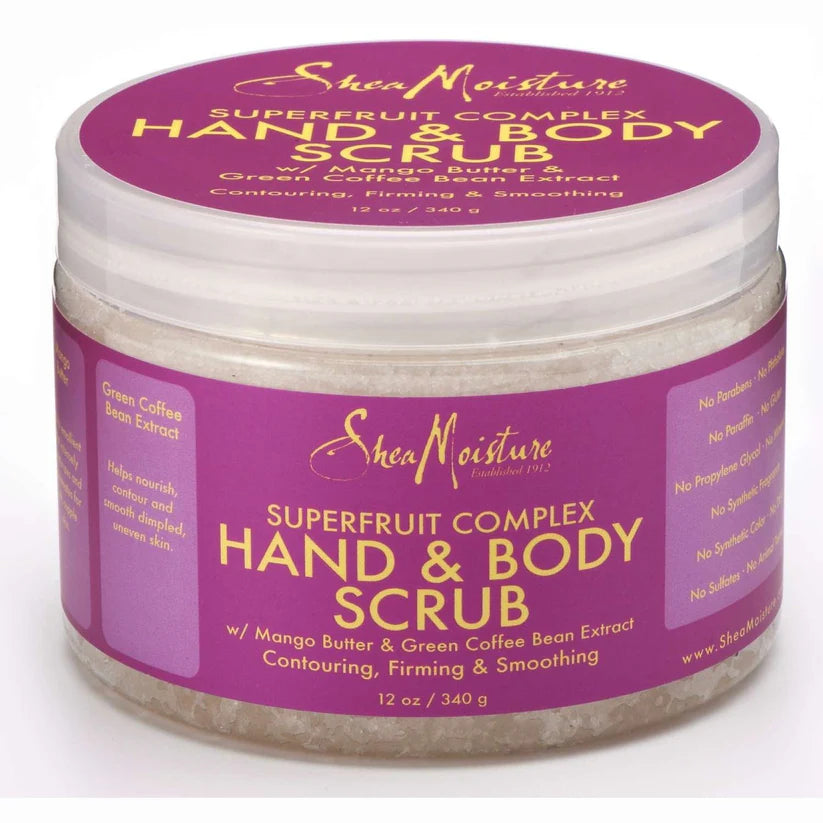 SHEAMOISTURE  Shea Moisture Superfruit Complex Hand Body Scrub SKU: