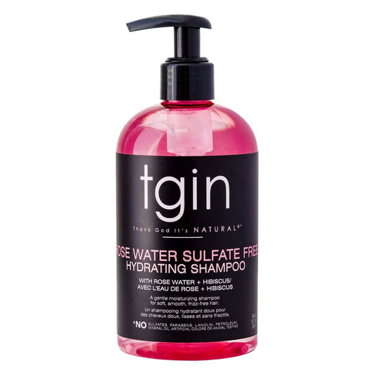 TGIN  Rosewater Sulfate Free Hydrating Shampoo